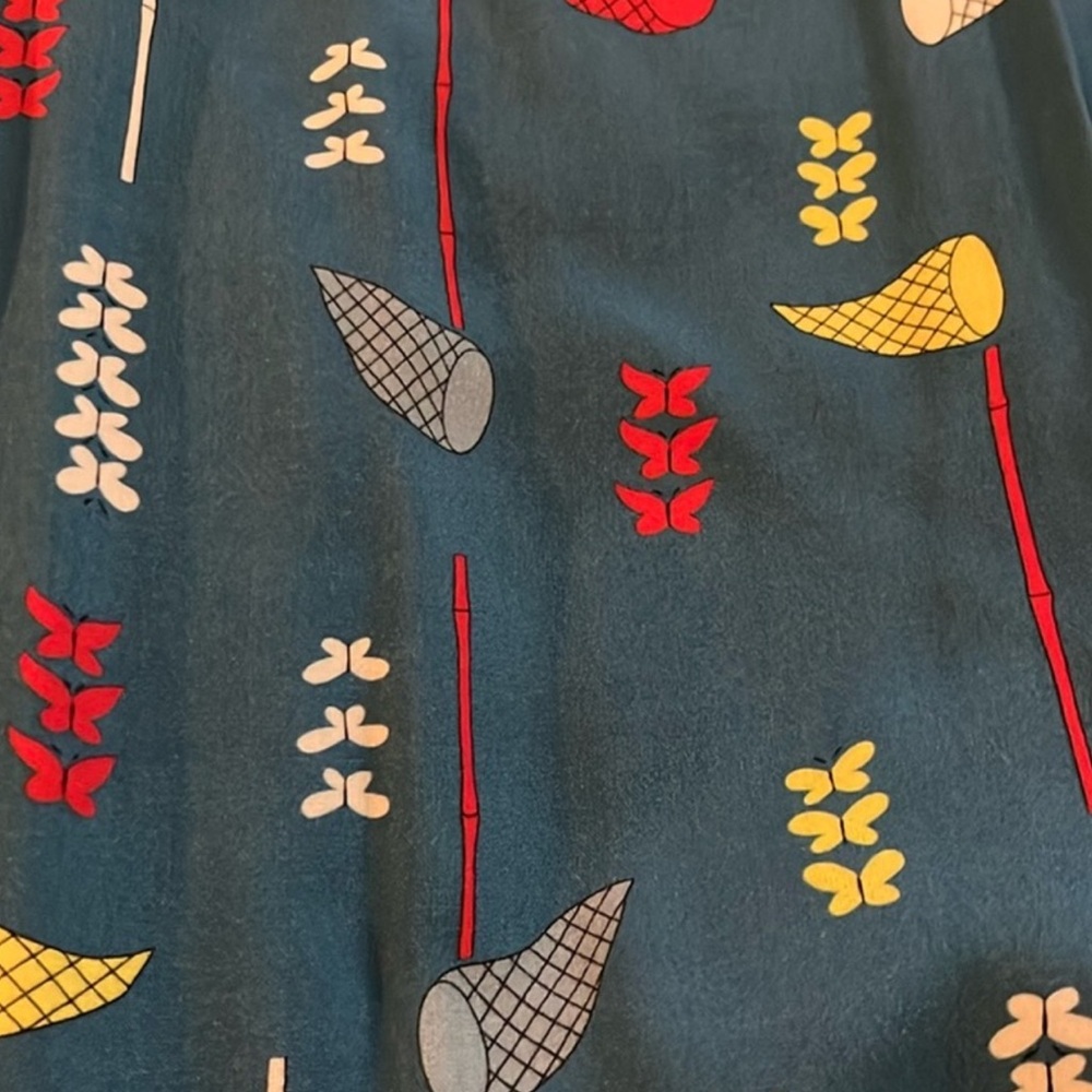 ModCloth Fever London Blue Butterfly Skirt 🦋 - Picture 11 of 16